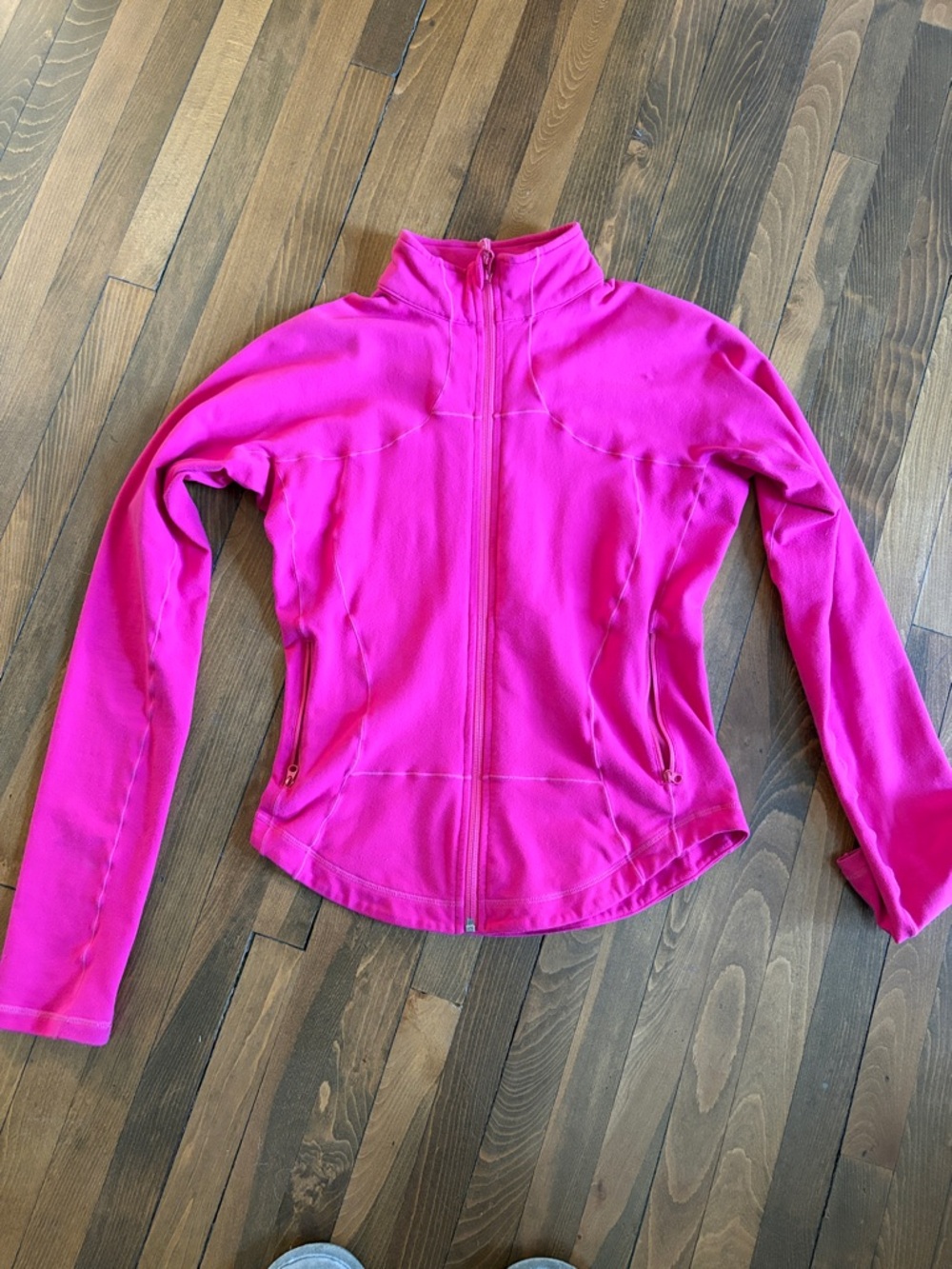 lululemon athletica Bright Pink Full-Zip Utility Jacket